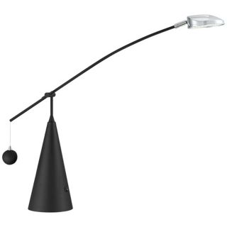 Span Black Cone Base LED Desk Lamp   #X5231