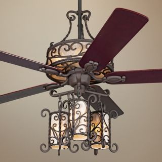 60" John Timberland Seville Light Kit Ceiling Fan   #40213 16395