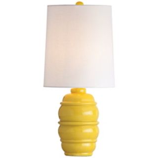Arteriors Home Scout Citronella Porcelain Yellow Table Lamp   #V5119