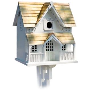 Victorian Cottage with Mounting Bracket Bird House   #H9581