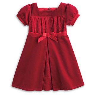 New American Girl Bitty Baby Sweet Scarlet Outfit Dress Hat Size 7 XL