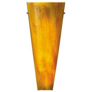 Larkspur Amber Glass ADA Compliant Wall Sconce   #42294