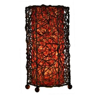 Eangee Durian Uplight Red Accent Lamp   #W9097