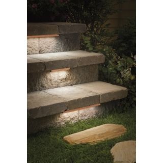 Kichler Copper 3 LED Hardscape Deck Step and Bench Light   #T3430