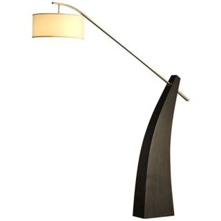 Nova Tusk Pecan Wood Floor Lamp   #R0410