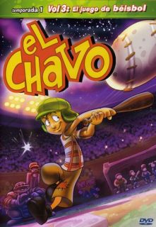 Chavo Animado Vol 3 El Juego de Beisbol Y mas New DVD