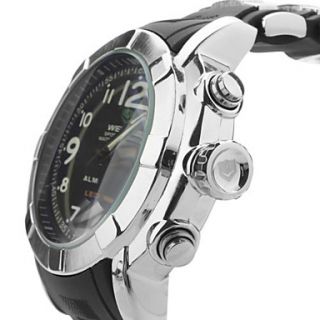 EUR € 14.71   Silikone Analog Digital Multi Urvær Armbåndsur til