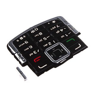 USD $ 1.44   Repair Part Replacement Keypad for Nokia N72 (Black