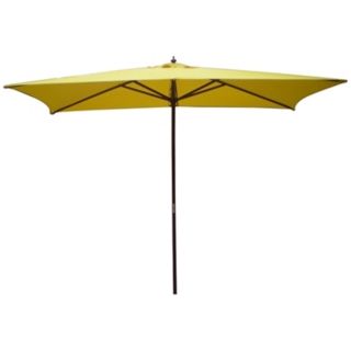 Rectangular Yellow Market Table Umbrella   #T4733