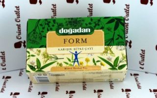 Natural Form Mixed Herbal Tea Dogadan Brand 20 Tea Bags 40 GRS