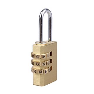 EUR € 4.77   3 cijferig bagage lock koper, Gratis Verzending voor