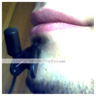 USD $ 1.79   Mini Clip On Microphone (Black),