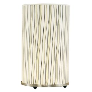 Lights Up Striped Meridian Large Accent Table Lamp   #92208