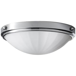 Murray Feiss Perry Chrome13" Wide Flushmount Ceiling Light   #R9486