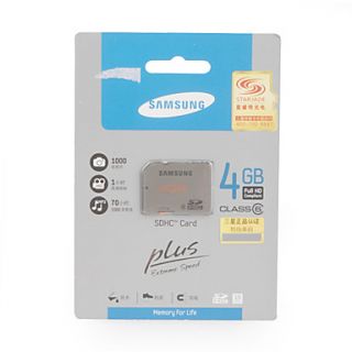 EUR € 13.79   Samsung 4gb di memoria SDHC (classe 6), Gadget a