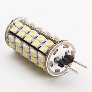 USD $ 6.29   G4 68x3528 SMD White Light LEB Bulb for Car Lamps (DC 12V
