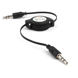 EUR € 1.55   3,5 mm de cable retráctil aux   Longitud black/78cm