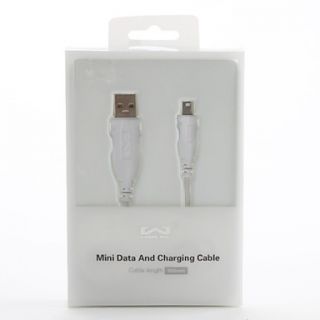 EUR € 2.47   mini usb cable de datos y chargable (80 cm, blanco