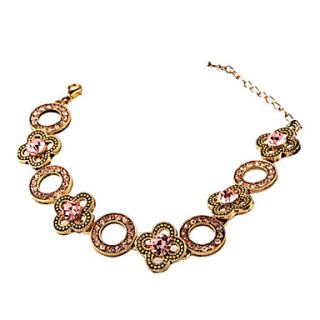 EUR € 9.83   Rose Gouden Plated Ruby armband, Gratis Verzending voor