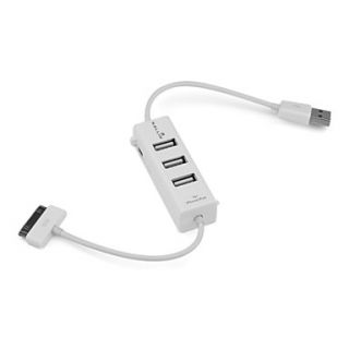 EUR € 7.81   USB Hub a 3 porte per iPad/iPhone/iPod, Gadget a