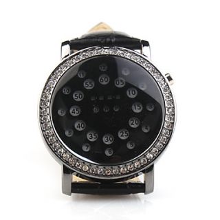 EUR € 12.87   cristallo polso orologi di moda   nero, Gadget a