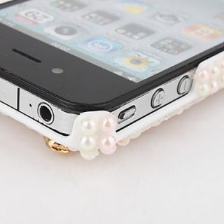 EUR € 12.87   bowknot stylet beskyttende etui for iPhone 4 og 4S