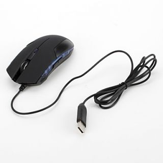 EUR € 9.93   cablata usb mouse da gioco (nero), Gadget a Spedizione