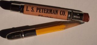 Pocket Pencil 1940s Peterman Florist Altoona Juniata PA