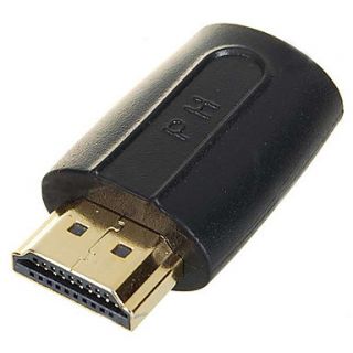 USD $ 4.83   HDMI Male to HDMI Mini Female Adapter   Black,