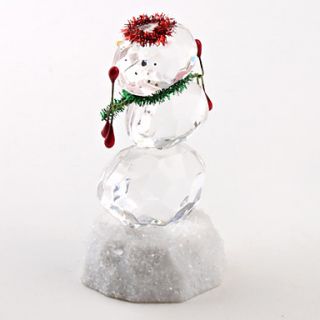 EUR € 8.91   kleur veranderende hars kerst snowman (transparant