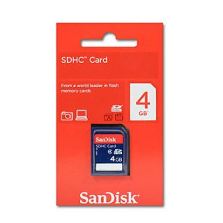 EUR € 6.98   4GB SanDisk SDHC geheugenkaart, Gratis Verzending voor