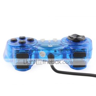 EUR € 6.06   USB 2.0 wired controller di gioco per PC (blu), Gadget