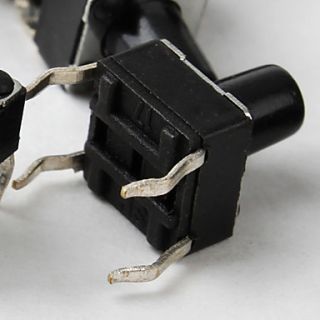 EUR € 3.58   4 pinos interruptor tato (100 peças por pacote, 6x6x9
