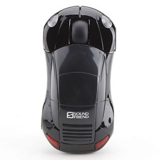 USD $ 15.29   Supercar 2.4GHz Wireless 800/1200dpi Optical Mouse (2 x