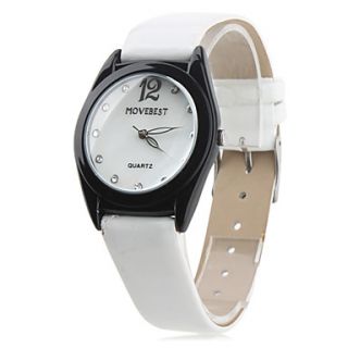 USD $ 4.99   Womens Casual PU Analog Quartz Wrist Watch 5029