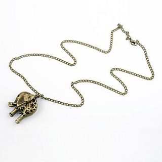 EUR € 2.66   Collier éléphant antique en cuivre creux out