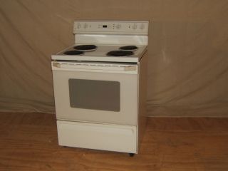 General Electric Stove Electric 45in H x 30in w x 25in D White