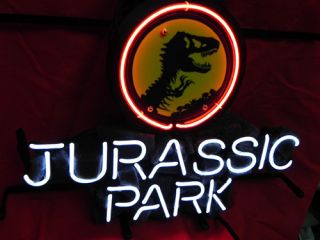 Jurassic Park Movie Beer Bar Neon Light Sign ME453