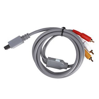 Video AV Cable for Wii/Wii U (Gray)