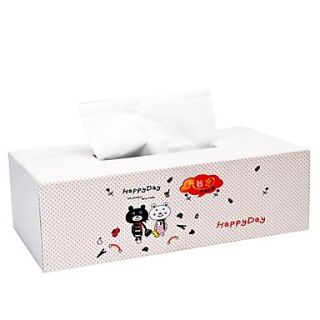 EUR € 9.93   schattige beer mode rechthoekige tissue doos tissue box