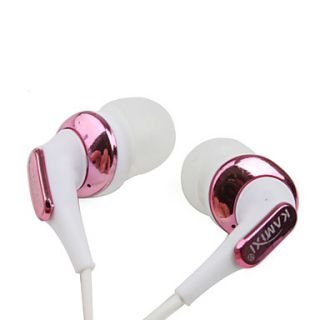 USD $ 4.89   KA 109 Stereo Earphone(pink),