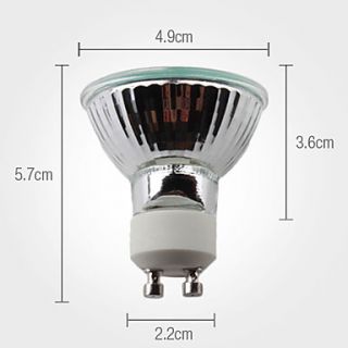 USD $ 4.99   GU10 2.5W 48x3528 SMD 140 180LM 6000 6500K Natural White