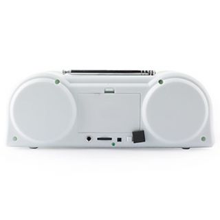USD $ 28.99   Portable Speaker with USB/TF Card and FM Radio (Green