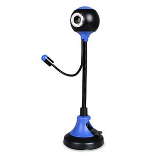 USD $ 9.59   10 Megapixel Webcam with Microphone (640 x 480, 30fp Blue