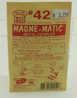 Kadee 42 HO Magne Matic Couplers New SEALED Package