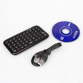 USD $ 19.99   Mini Bluetooth Wireless QWERTY Keyboard (Black),