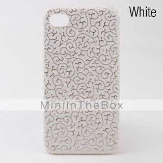USD $ 4.19   Engraving Pattern Protective Case for iPhone 4 / 4S,