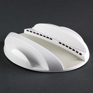 USD $ 9.49   Vertical Stand and Games Holder for PS3 Slim (White