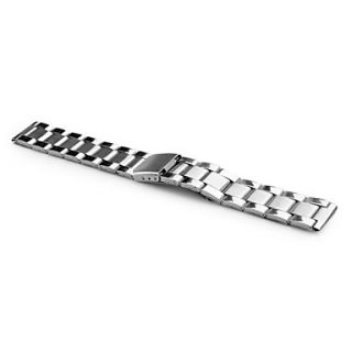 EUR € 2.38   unisex rustfritt stål watch band 20mm (sølv), Gratis