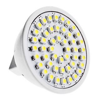 USD $ 3.89   MR16 3.5W 48x3528 SMD 210 230LM 6000 6500K Natural White